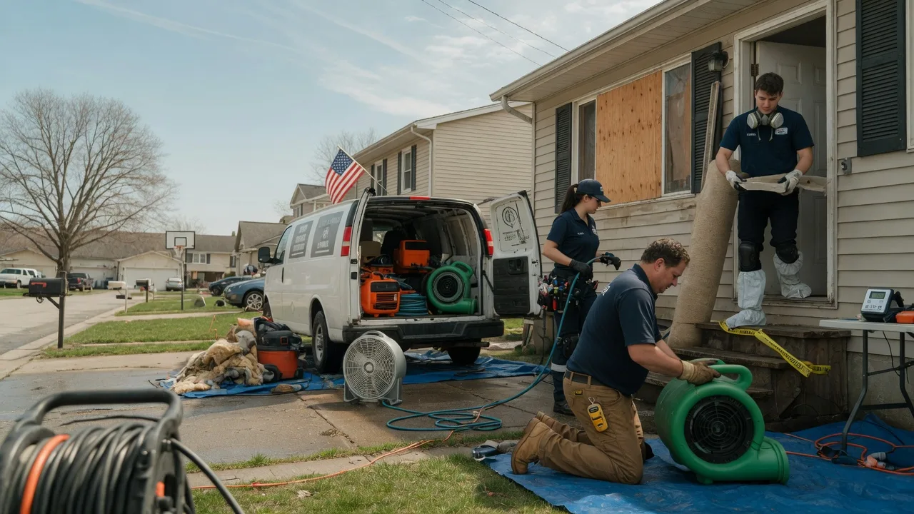 Water Damage Restoration in Cameron, WI near me